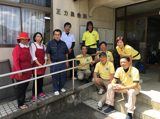 西日本豪雨災害・ボランティア清掃